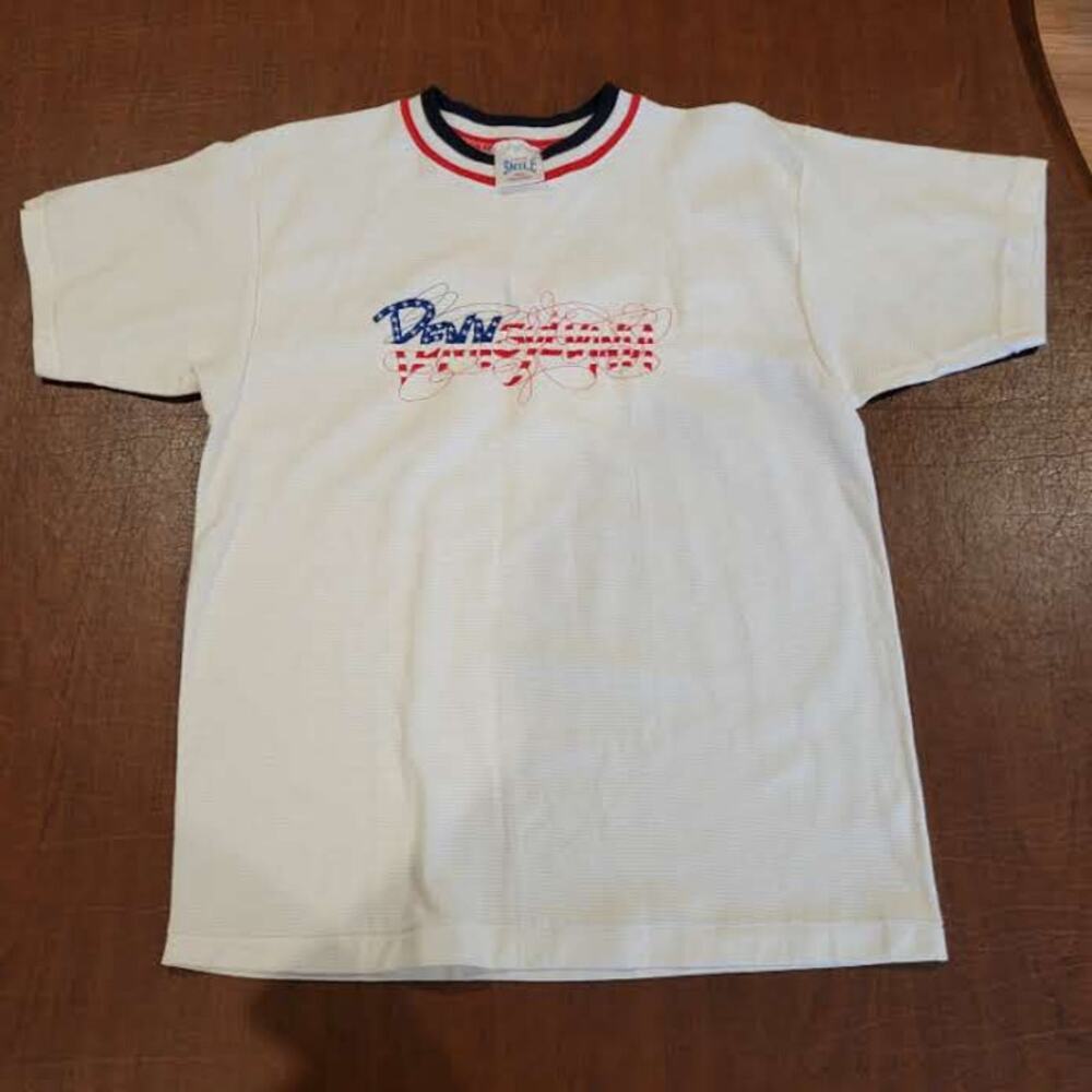 Vintage Carolina Smile Made in USA Pennsylvania T-shirt Shirt Sz M 100% Cotton